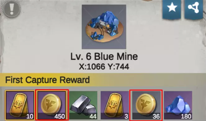 mine capture m-coin reward
