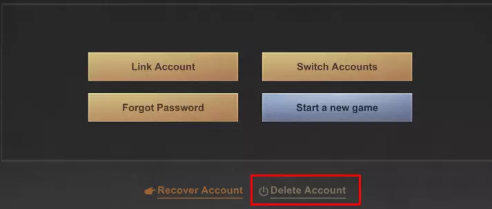 how to delete account on ios