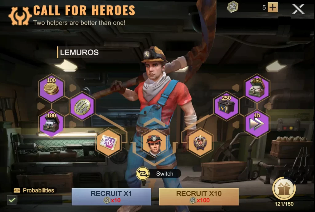 event - call for heroes 1